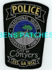 GEORGIA,CONYERS POLICE 3